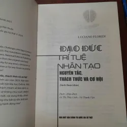 ĐẠO ĐỨC TRÍ TUỆ NHÂN TẠO - LUCIANO FLORIDI ( BÌA CỨNG, LÊ THỊ THÙY LINH DỊCH) 1003560