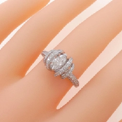 Nhẫn kim cương K18WG 0.37CT 671073
