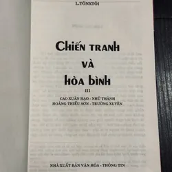 Trọn bộ chiến tranh hoà bình 736157