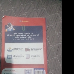 Sách công thức toán lý hoá 10 chương trình mới  530938
