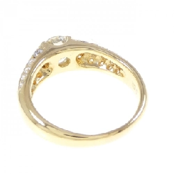 Nhẫn kim cương K18YG 0.914CT 669720