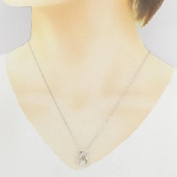 Dây chuyền kim cương PT900/K18WG 0.44CT - Hàng hiệu Chính hãng 857649