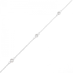 K18WG Vòng tay kim cương 0.30CT - Hàng hiệu Chính hãng 872818