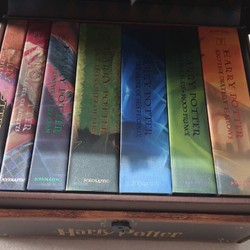 Harry Potter Hardcover Boxset 1-7 (Trunk) - bộ rương bìa cứng US 138893