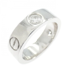 Nhẫn Cartier Love Half Diamond - Hàng hiệu Authentic