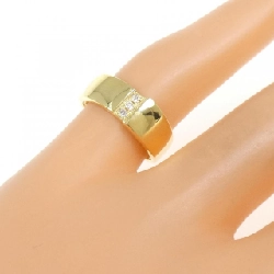 Nhẫn kim cương K18YG 0.03CT 669698