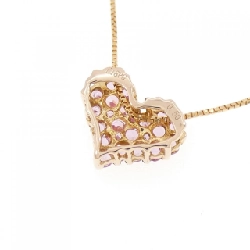 K18PG Dây chuyền hình trái tim Sapphire 0.50CT - Hàng hiệu Chính hãng 863332