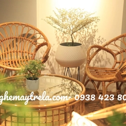 Ghế mây đơn nhỏ đuôi công 454730