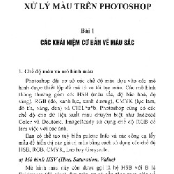 Tự Học Nhanh Cách Xử Lý Màu Trên CorelDraw, IIIustrator, Photoshop 8162