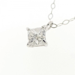 K18WG Dây chuyền kim cương 0.329CT - Hàng hiệu Chính hãng 860584