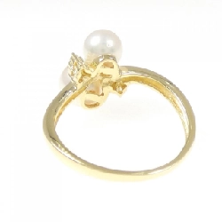 Nhẫn ngọc trai Akoya K18YG 667533