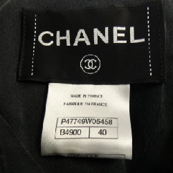Jacket không cổ CHANEL P47749W05458 627760