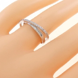 Nhẫn kim cương K18WG 0.16CT 673481