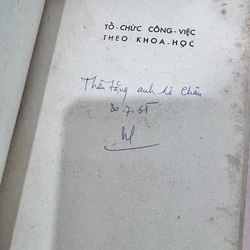 TỔ CHỨC CÔNG VIỆC THEO KHOA HỌC ( CÓ THỦ BÚT TÁC GIẢ) - NGUYỄN HIẾN LÊ 533590