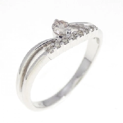 Nhẫn kim cương K10WG 0.15CT