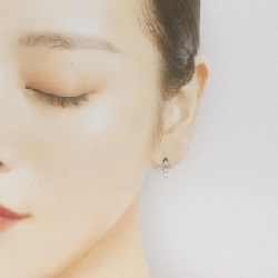 K18YG/PT900 Bông tai kim cương 0.10CT - Hàng hiệu Chính hãng 873799