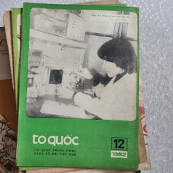 Báo Tổ quốc của Đảng Xã hội Việt Nam | 21 số từ 1979 đến 1988 nhiều số chuyên đề 452249