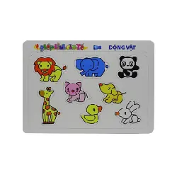 Ghép Hình Cho Bé - Động Vật - Minh Lâm