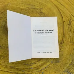 AN TOÀN VÀ SỨC KHOẺ KHI SỬ DỤNG HOÁ CHẤT  788455