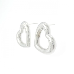 K18WG/K14WG Bông tai hình trái tim - Hàng hiệu Chính hãng 867779