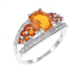 Nhẫn Opal K14WG - Hàng hiệu Chính hãng