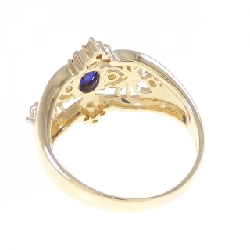 Nhẫn Sapphire K18YG 0.41CT - Hàng hiệu Chính hãng 855477