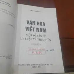 VĂN HÓA VIỆT NAM, một số vấn đề lý luận và thực tiễn 570034