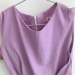 Đầm sát nách tím mộng mơ 748812