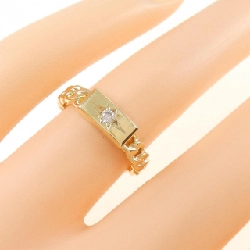 Nhẫn kim cương K18YG 0.05CT 673435