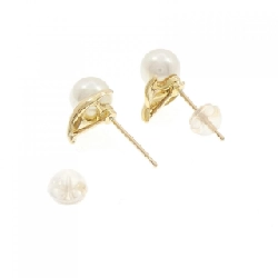 K18YG Bông tai ngọc trai Akoya 6.6mm - Hàng hiệu Chính hãng 866397