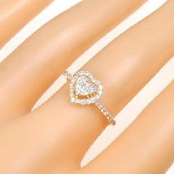 Nhẫn kim cương hình trái tim K18YG 0.40CT - Hàng hiệu chính hãng 853839