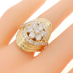 Nhẫn kim cương K18YG 2.01CT - Hàng hiệu Authentic 848587