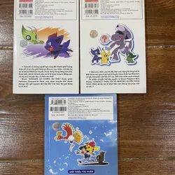 3 cuốn pokemon Zoroark Bá vương ảo ảnh . Genesect Thần tốc và Mewtwo Huyền thoại 594473