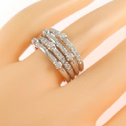 K18WG Nhẫn Kim Cương - Hàng hiệu Chính hãng 851351