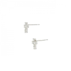 Bông tai kim cương PT900 hình chữ thập 0.26CT - Hàng hiệu chính hãng 871928