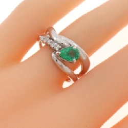 Nhẫn Emerald PT900 0.52CT - Hàng hiệu Chính hãng 847316