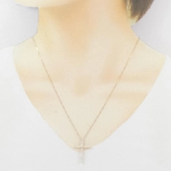 K18YG Dây chuyền kim cương hình chữ thập 0.50CT - Hàng hiệu Chính hãng 856806