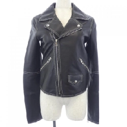 LOEWE D1158000PL Áo khoác da biker - Hàng hiệu Authentic