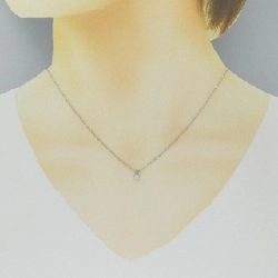 Dây chuyền kim cương Solitaire PT900/PT850 0.1CT - Hàng hiệu Chính hãng 864844