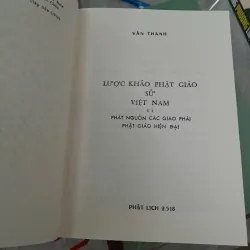 LƯỢC KHẢO PHẬT GIÁO SỬ VIỆT NAM - VÂN THANH 789320