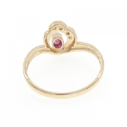 Nhẫn Ruby K18YG 0.10CT - Hàng hiệu Chính hãng 850120