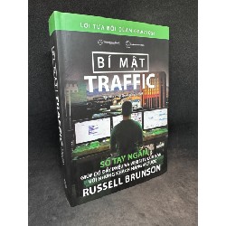 Bí mật Traffic (Bìa cứng), sổ tay ngầm, Russell Brunson 2021. Mới 90% SBM.PL3108