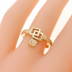 Nhẫn kim cương K18YG 670997