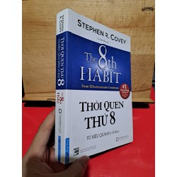 Thói quen thứ 8 từ hiệu quả đến vĩ đại Stephen Covey mới 80% 2019 HCM1106 36076