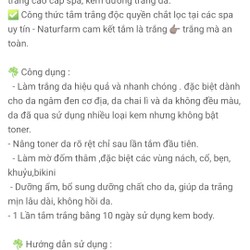 0Set Tắm Trắng Herbal Coffee Naturfarm [ Công thức tắm trắng chuẩn Spa - Tắm là Trắng ] 144043