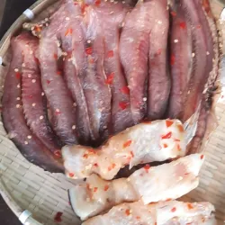 KHÔ CÁ LÓC MIX KHÔ CÁ DỨA 3 NĂNG-NHÀ LÀM ĐẶC SẢN MIỀN TÂY 991236