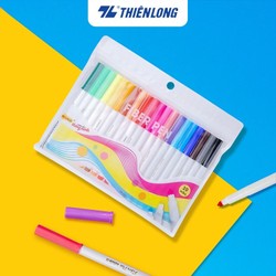 Bút lông màu Fiber Pen 20 màu Basic FP-C03 Thiên Long Colokit - VPP Thiên Ái 178100