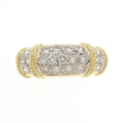 Nhẫn kim cương Pavé K18YG/K18WG 0.60CT 669156