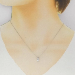 K14WG/K18WG Dây chuyền kim cương 0.107CT - Hàng hiệu Chính hãng 862156