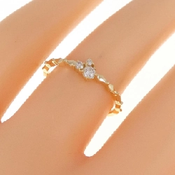 Nhẫn kim cương K18YG 0.09CT - Hàng hiệu Authentic 856712